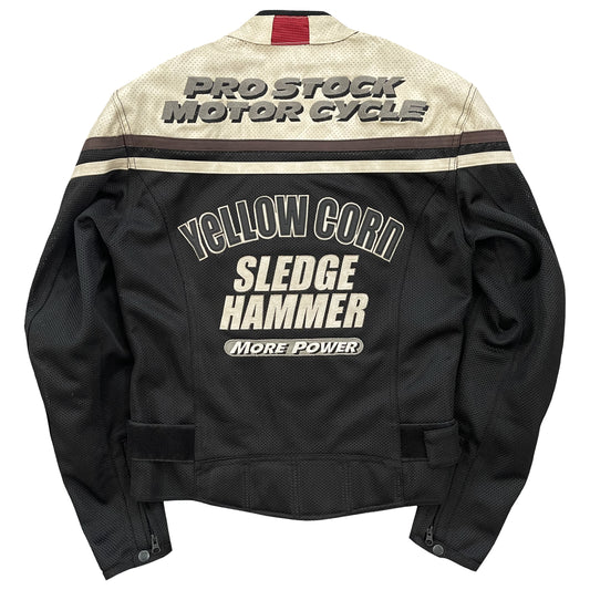 Yellow Corn Motorcycle Racer Jacket