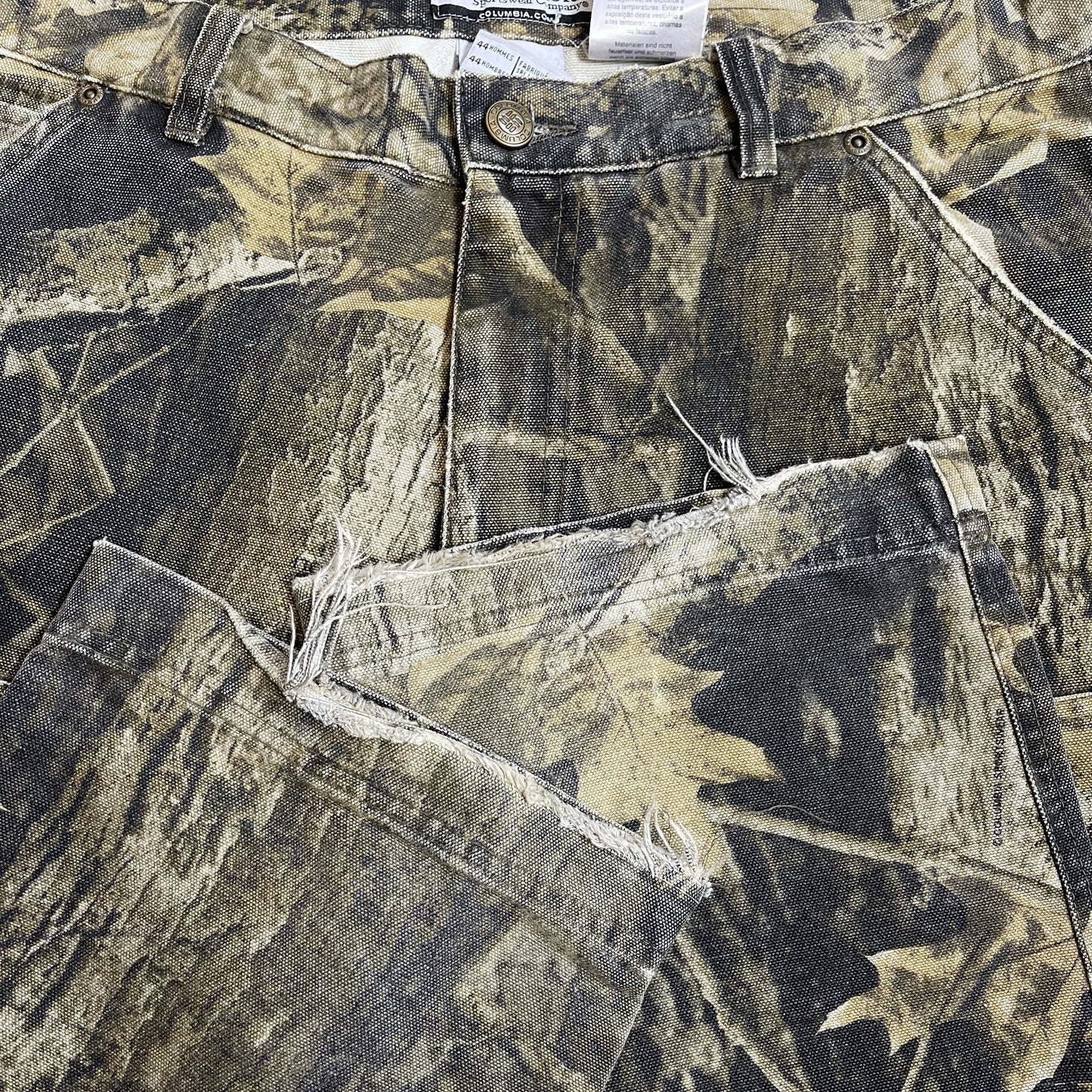 Columbia Real Tree Camo Double Knee Pants - W34"