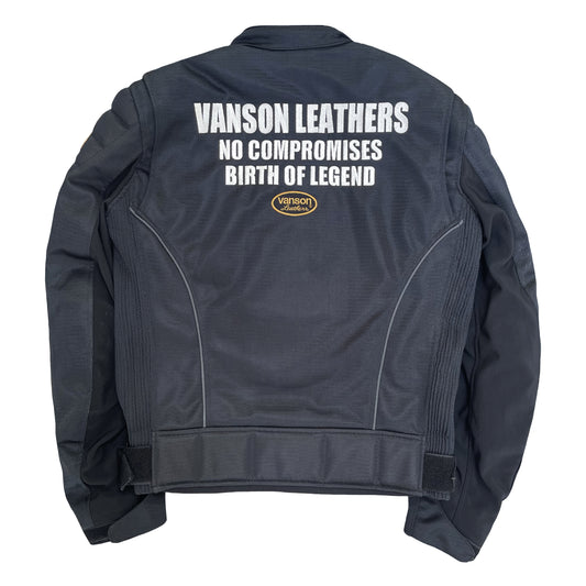 Vanson Leathers 'No Compromises' Mesh Racing Jacket - L