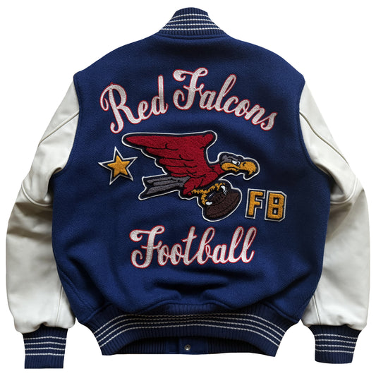 Whitesville 'Red Falcons' Varsity Jacket - M