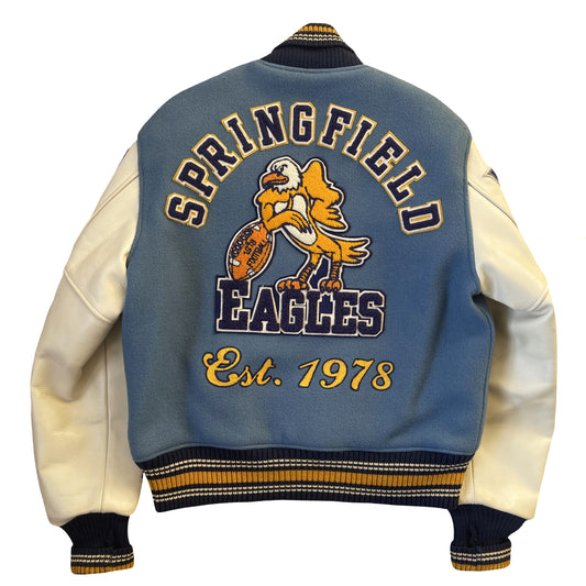 Style Eyes 'Springfield Eagles' Varsity Jacket - M