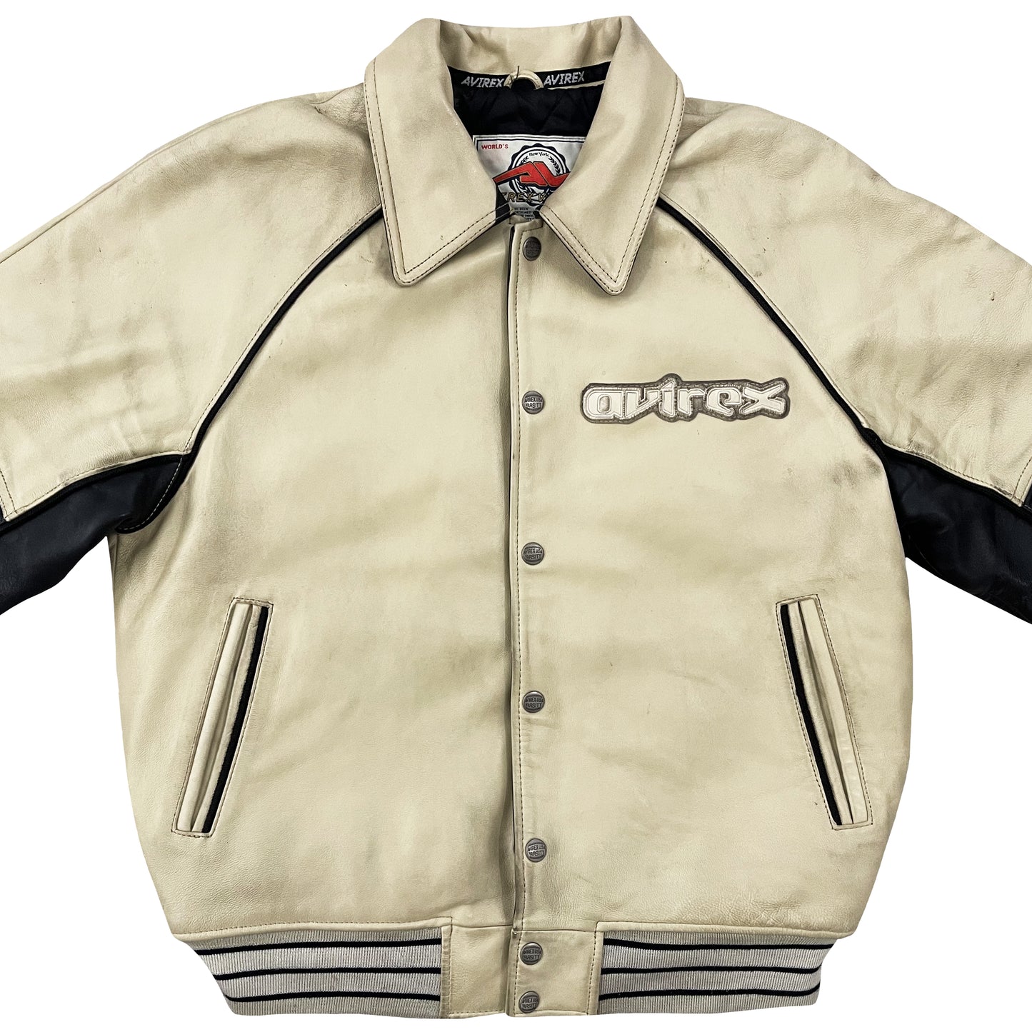 Avirex Leather Varsity Jacket