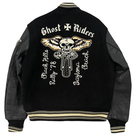 Whitesville Ghost Riders MC Varsity Jacket - XL