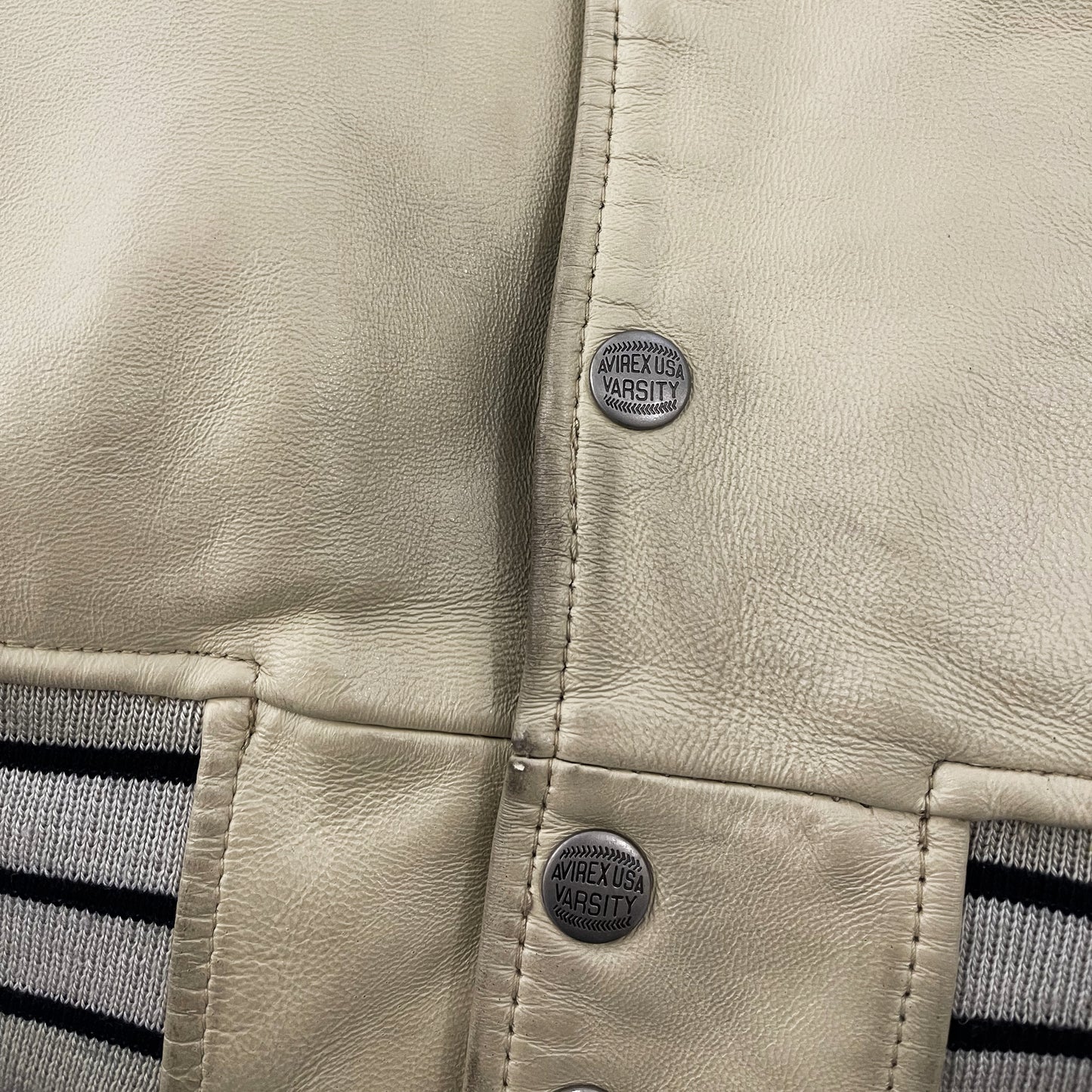 Avirex Leather Varsity Jacket