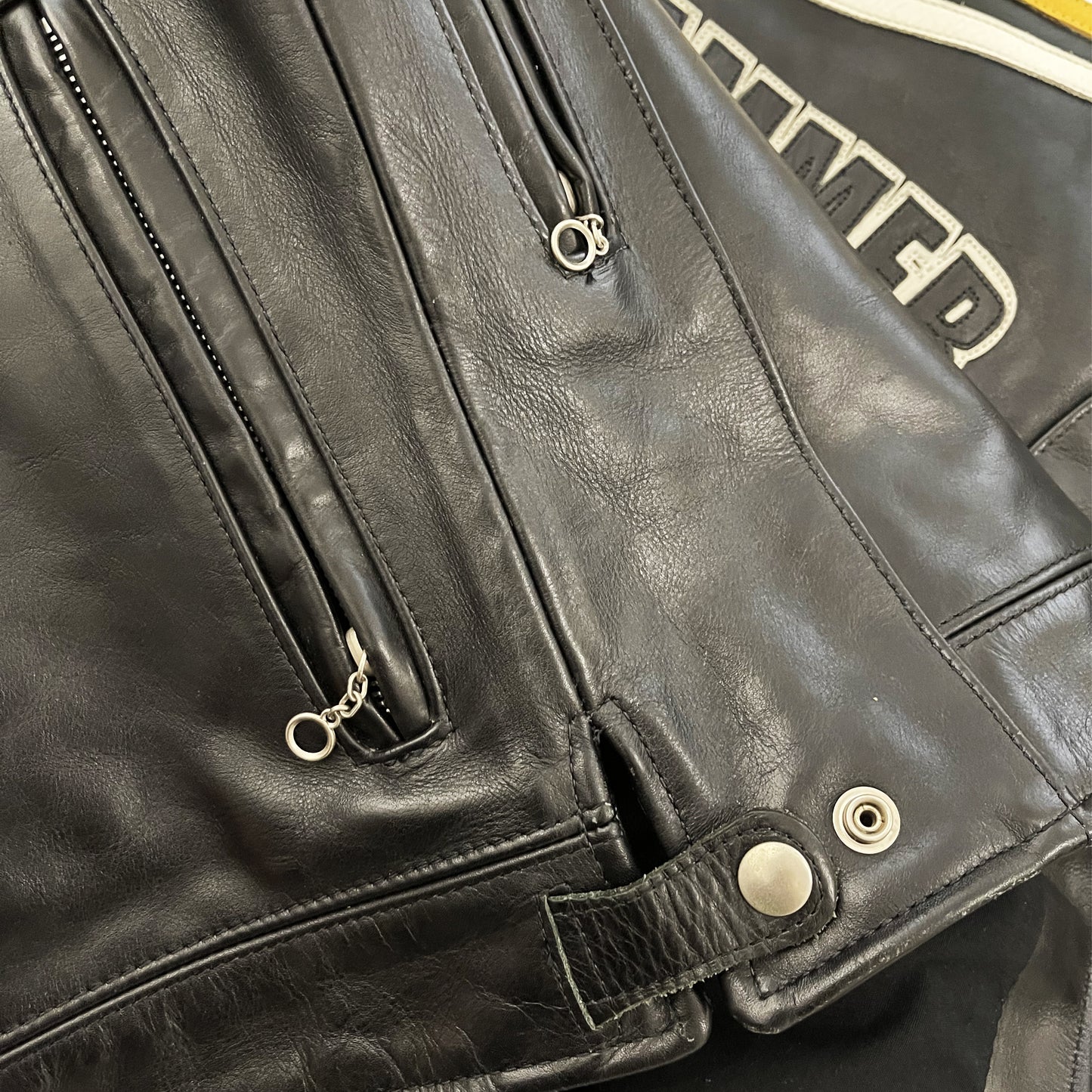 Vanson Leathers x Yellow Corn Motorcycle Racer Jacket