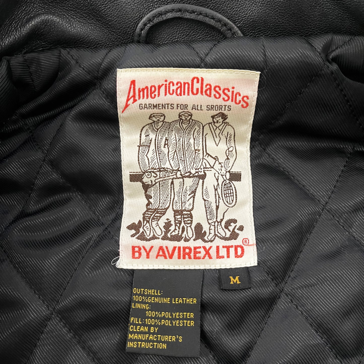 Avirex Leather Flight Jacket