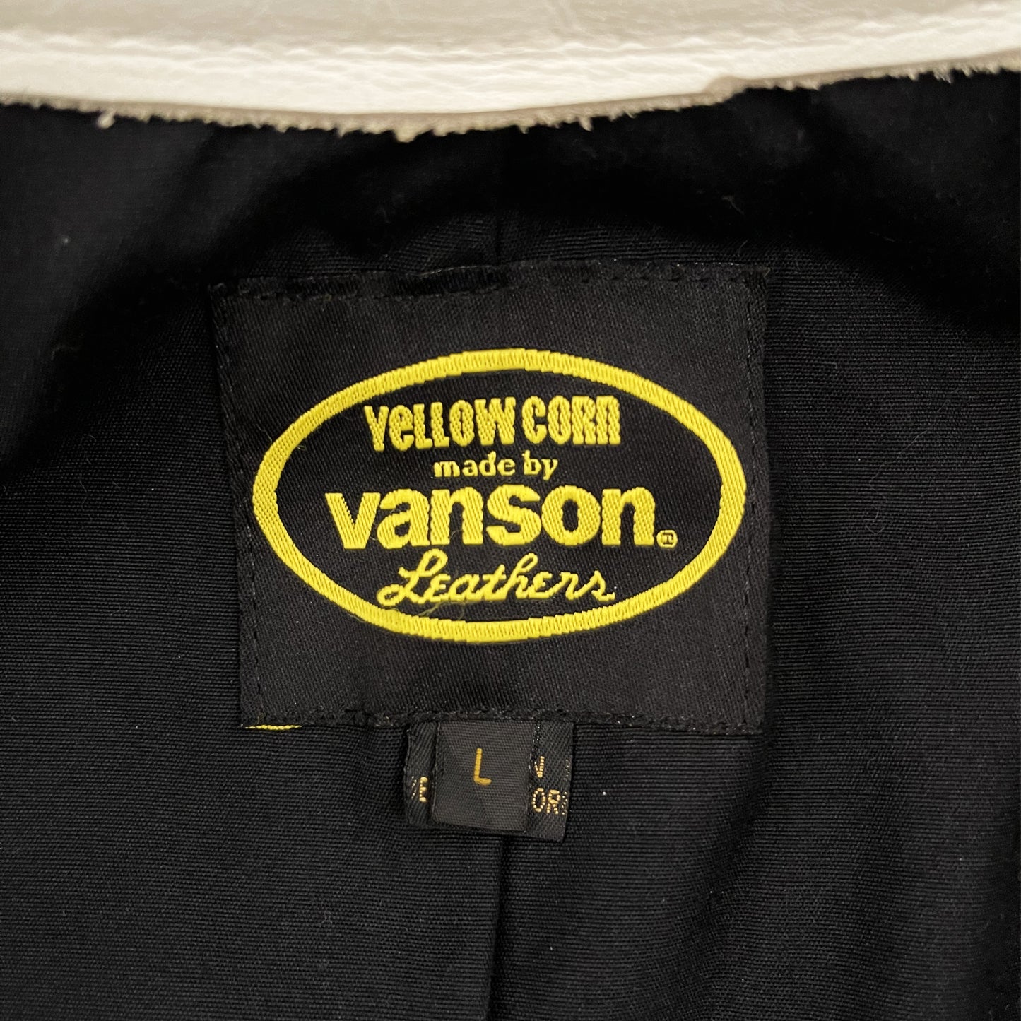 Vanson Leathers x Yellow Corn Motorcycle Racer Jacket