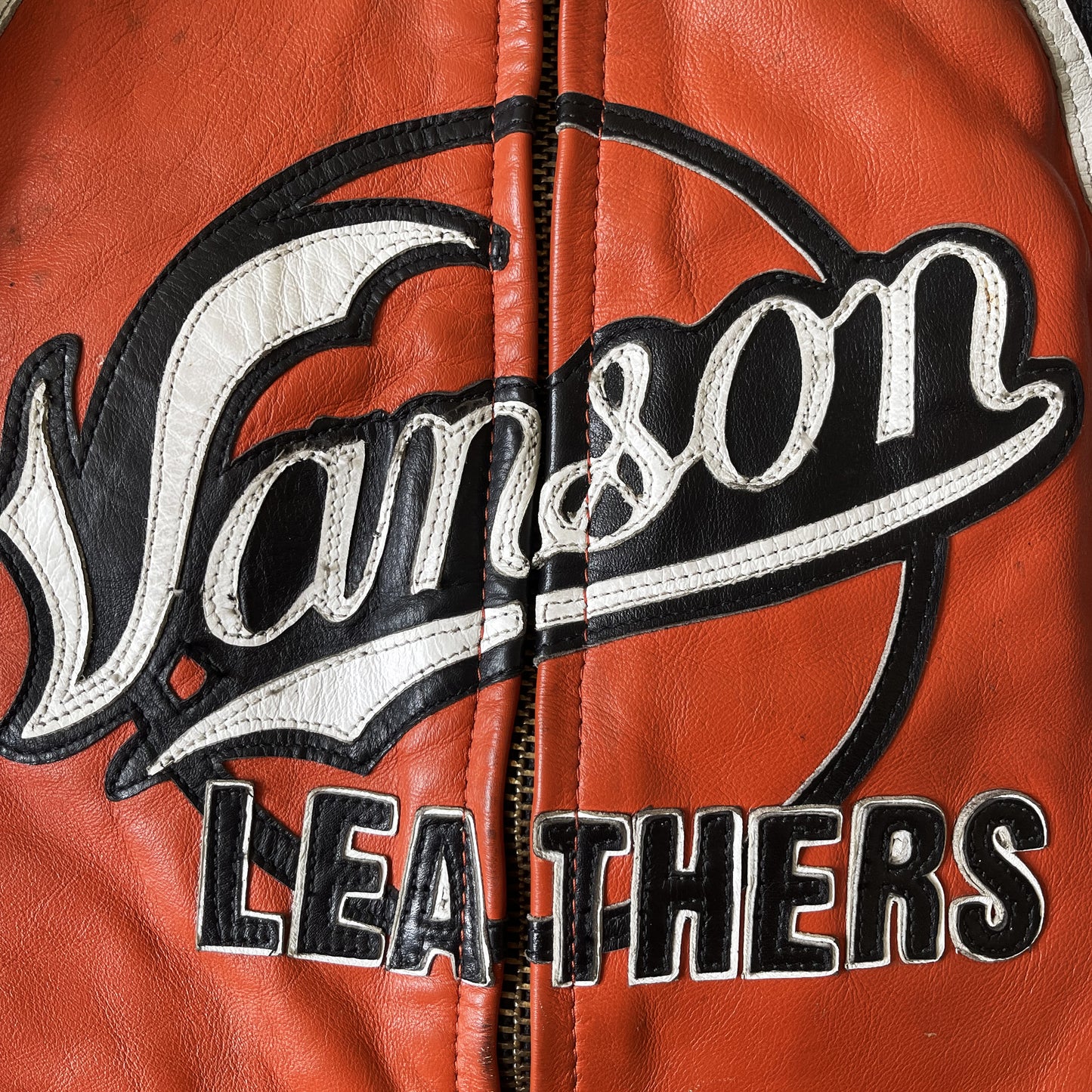 Vanson Leathers Bart Motorcycle Racer Jacket - S