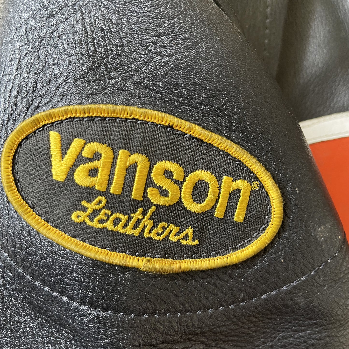 Vanson Leathers Bart Motorcycle Racer Jacket - S