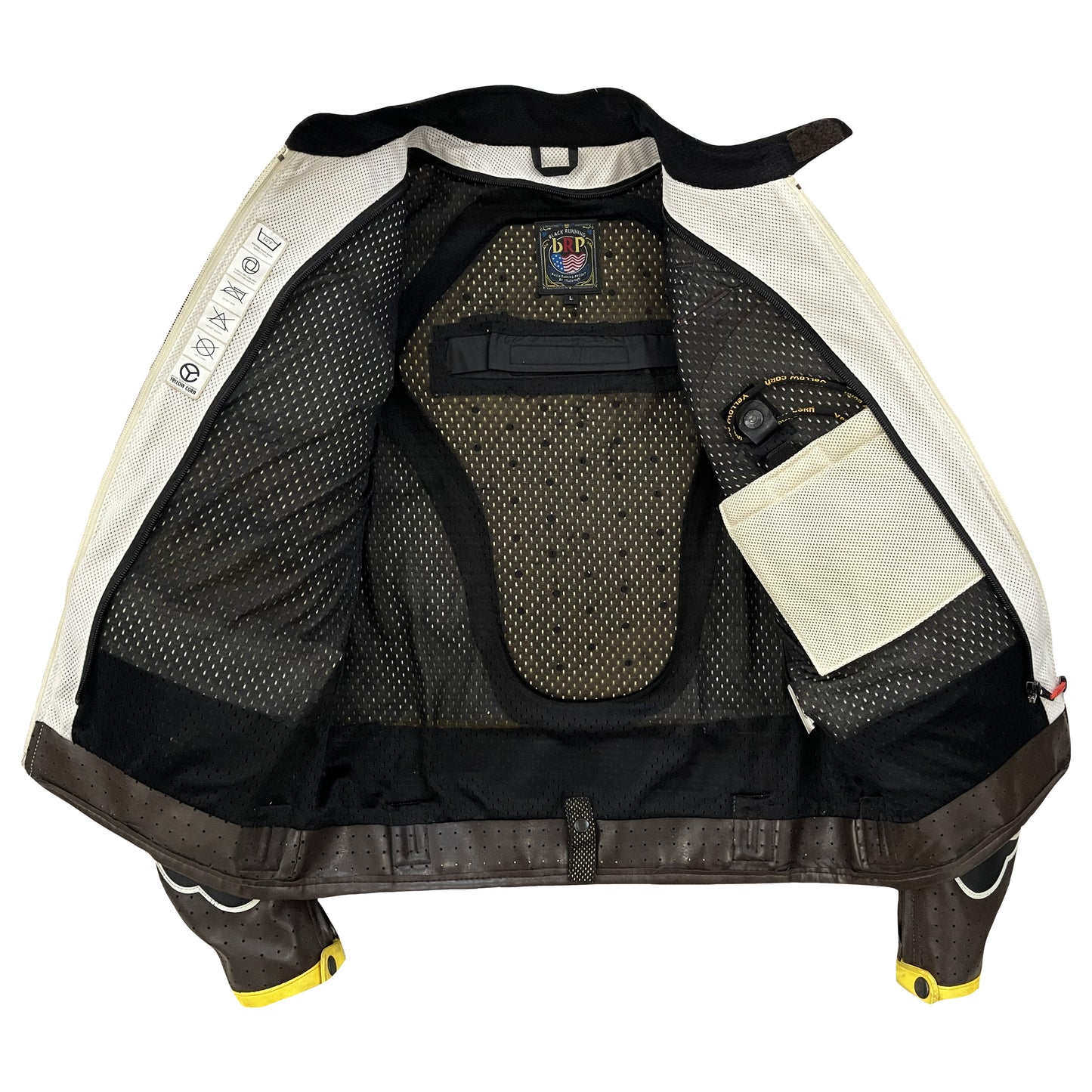 Yellow Corn Motorcycle Racer Jacket