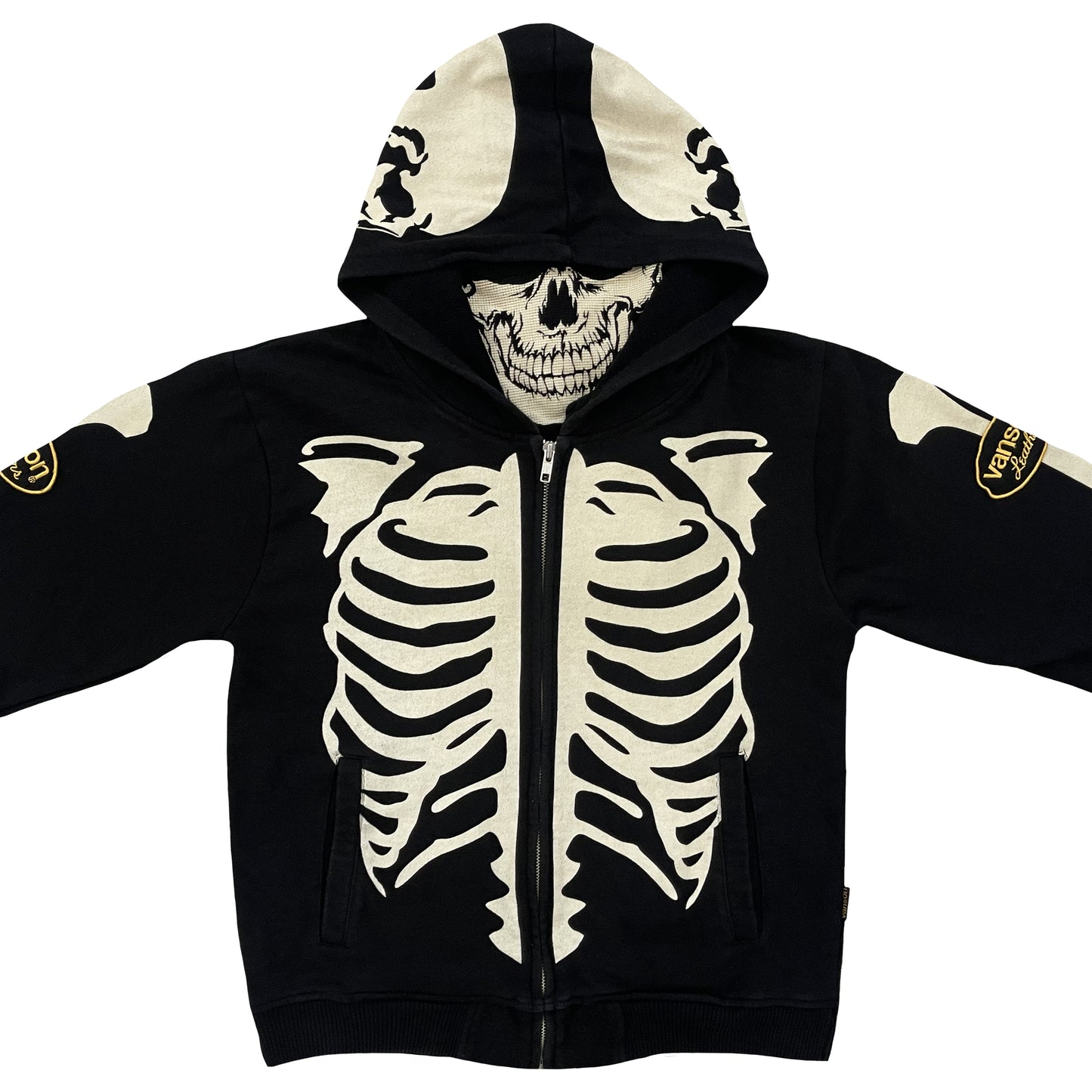Vanson Leathers Skeleton Hoodie
