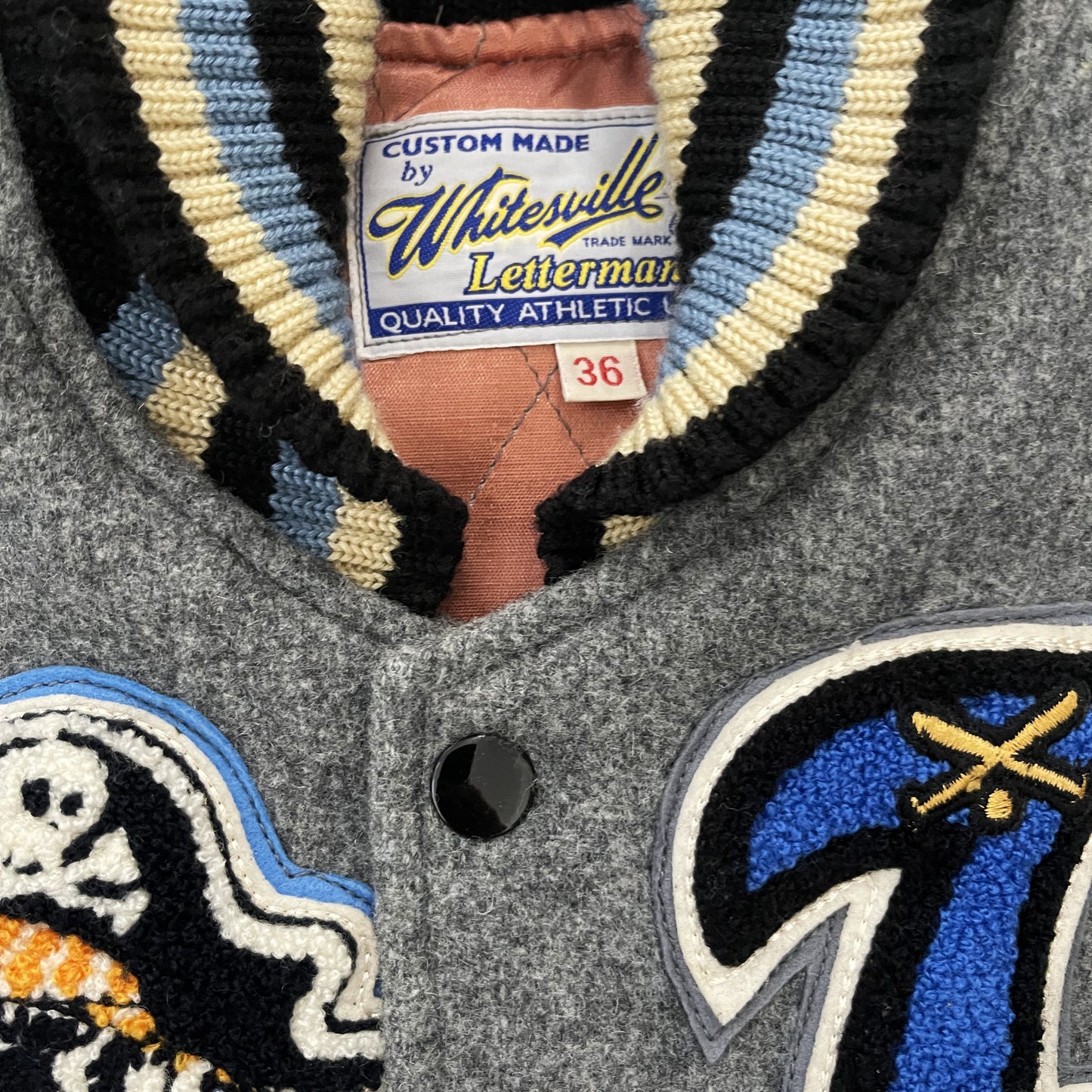 Whitesville Lawndale Pirates Varsity Jacket - S
