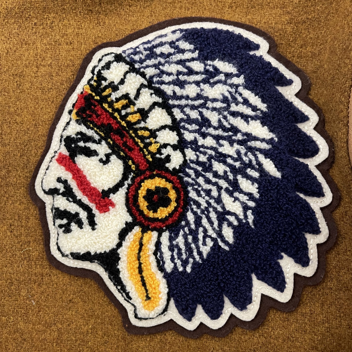 Whitesville Missouri Indians Varsity Jacket - M
