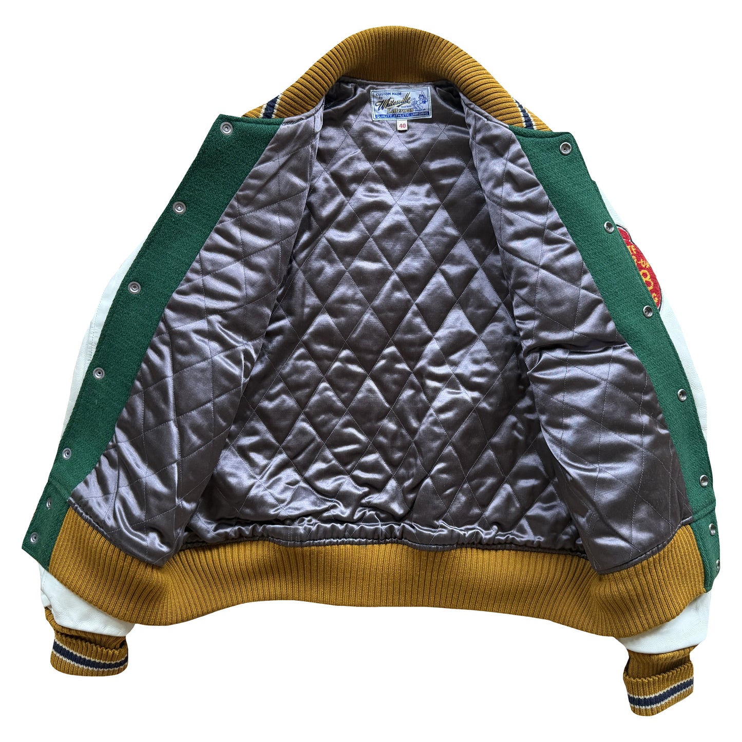 Whitesville 'Sunshine Carlsbad' Varsity Jacket - L