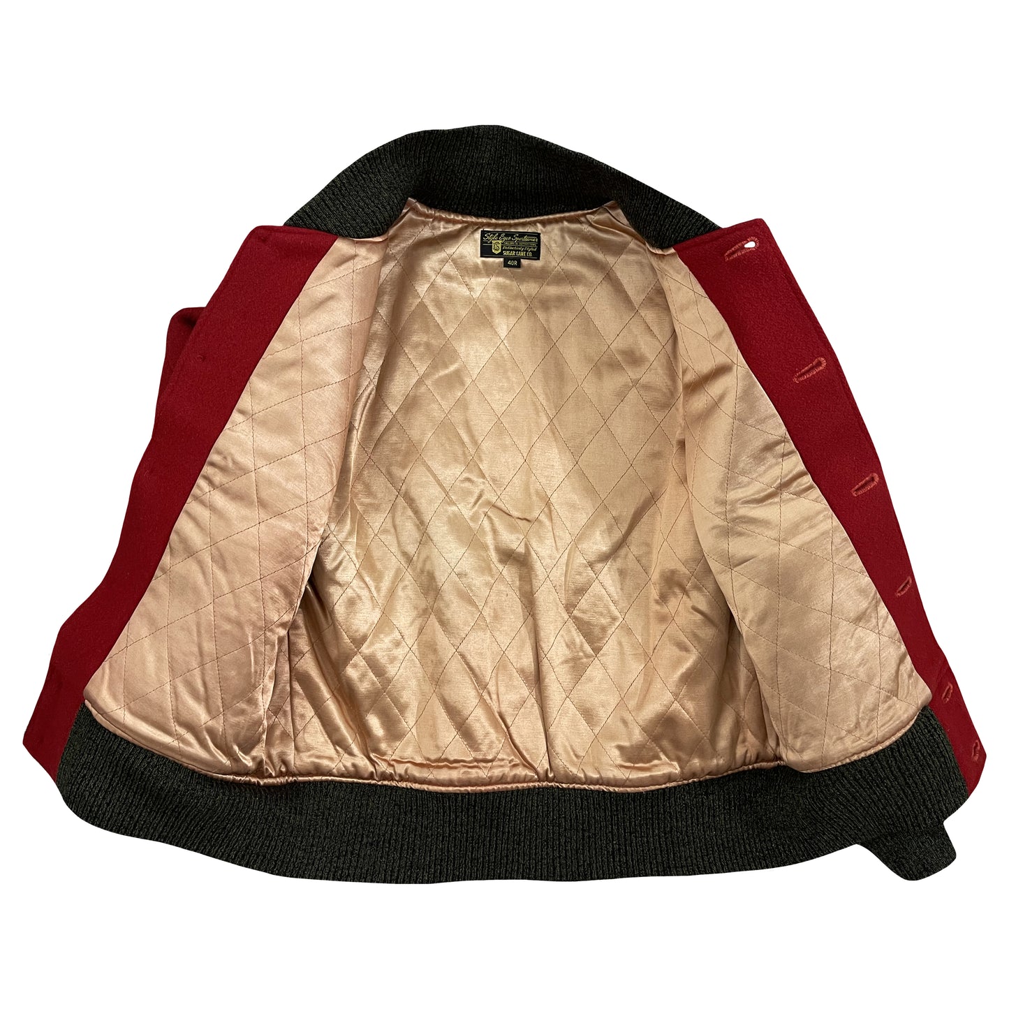 Style Eyes Wool Varsity Jacket - M