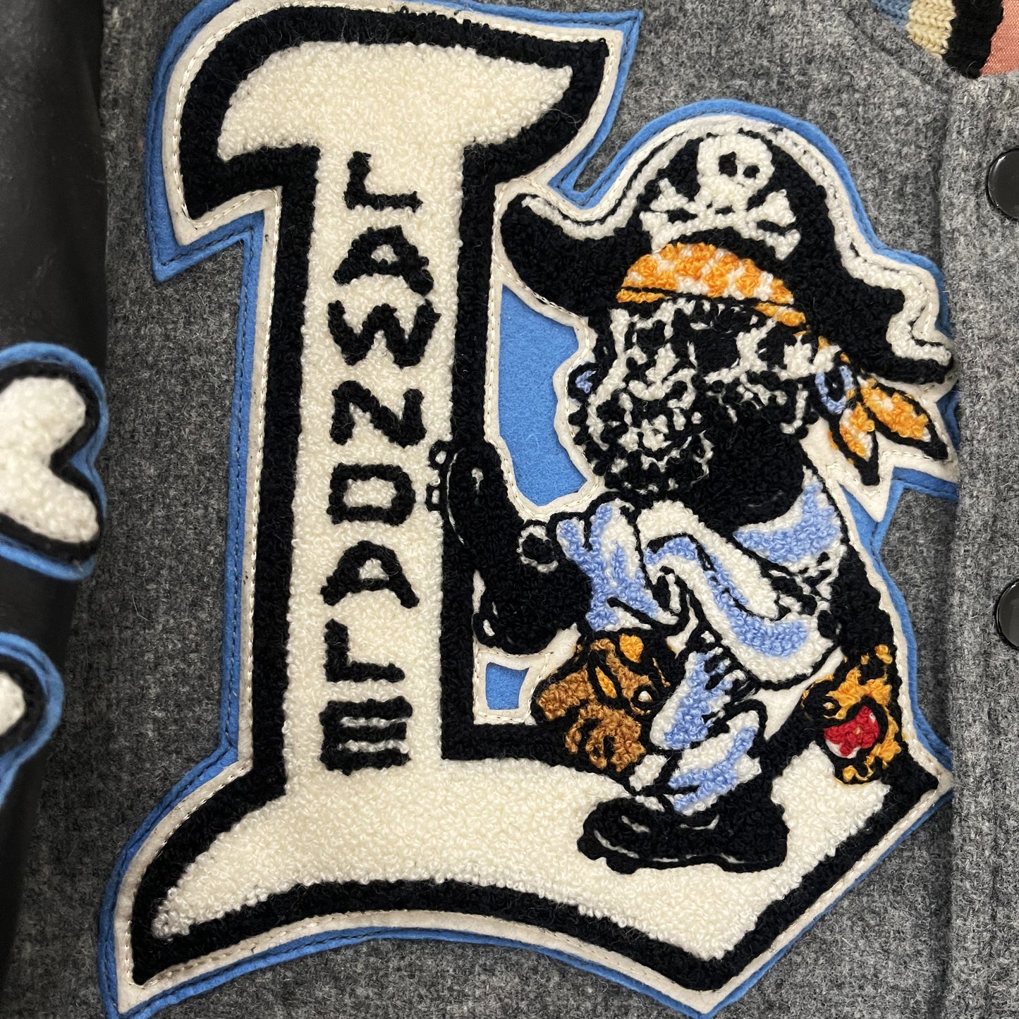 Whitesville Lawndale Pirates Varsity Jacket - S