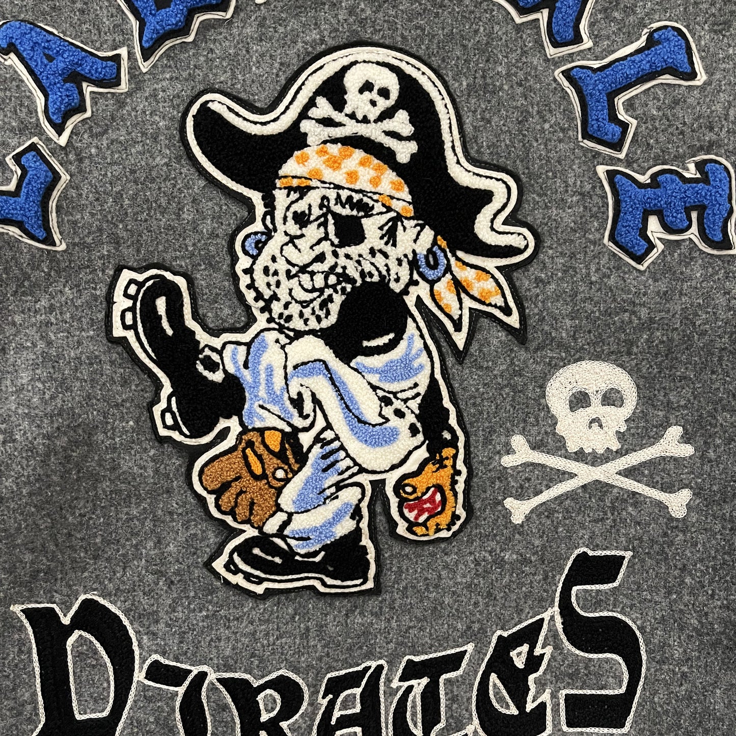 Whitesville Lawndale Pirates Varsity Jacket - S