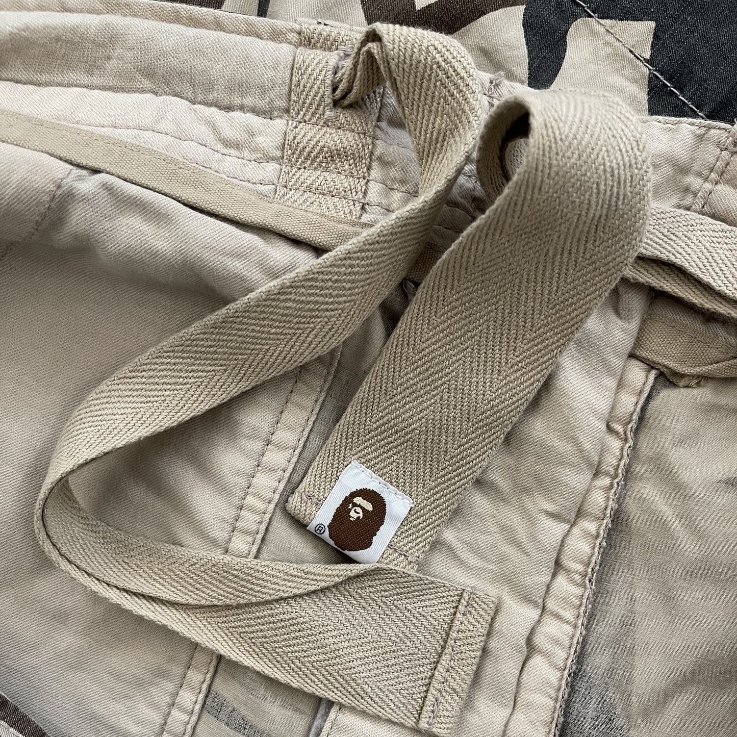 Bape Tribal Camo Cargo Shorts