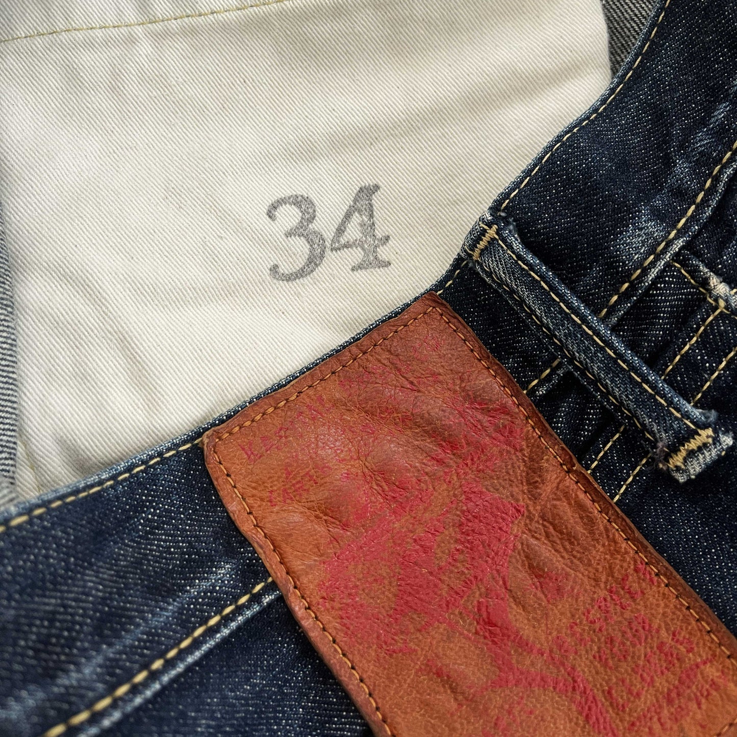Kapital 14oz Dark Wash Jeans