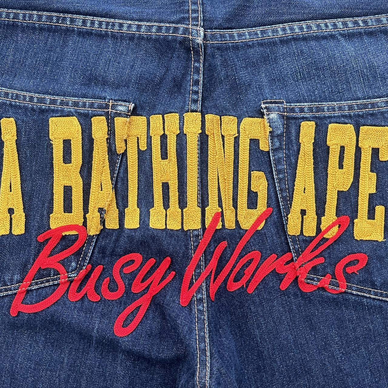 Bape Vintage Denim Shorts