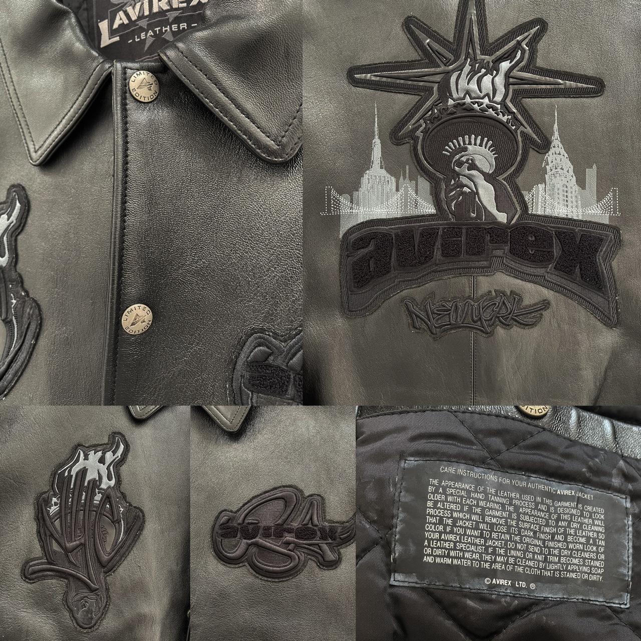 Avirex Leather Varsity Jacket