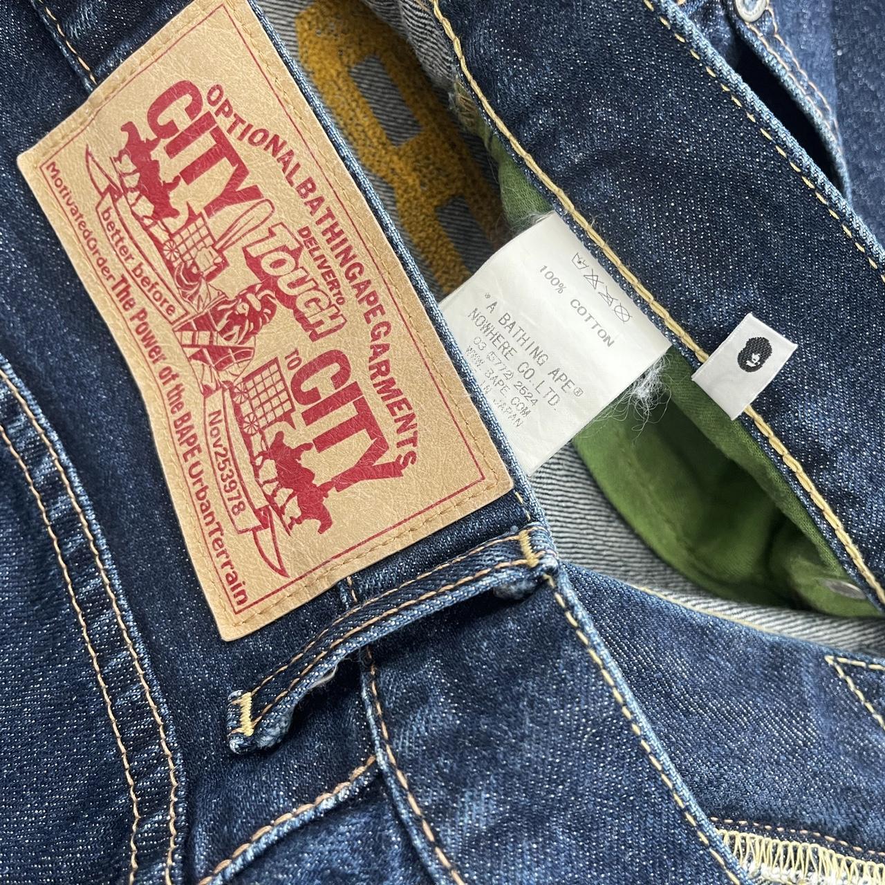 Bape Vintage Denim Shorts