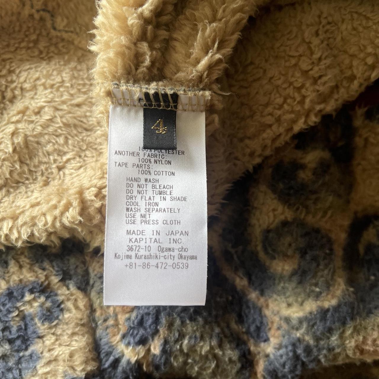 Kapital Damask Virgin Mary Fleece Jacket