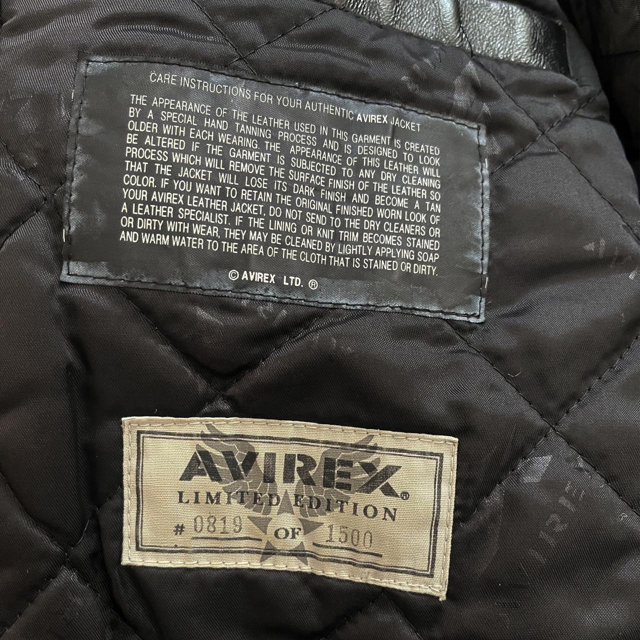 Avirex Leather Varsity Jacket