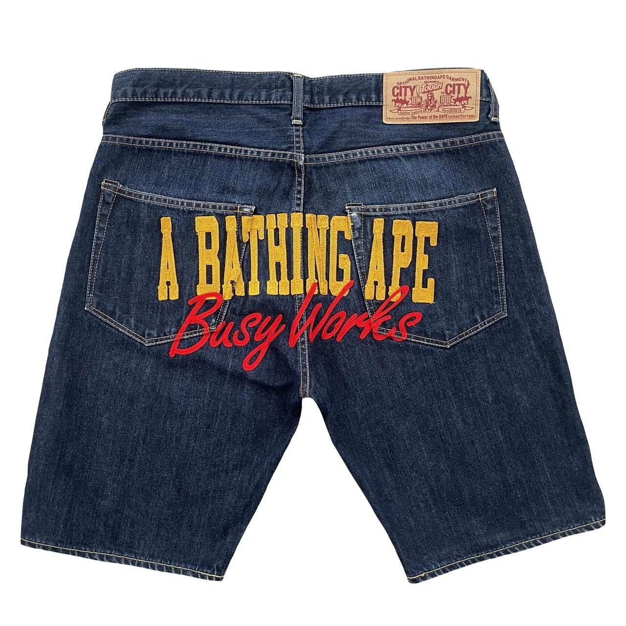 Bape Denim Shorts The Holy Grail