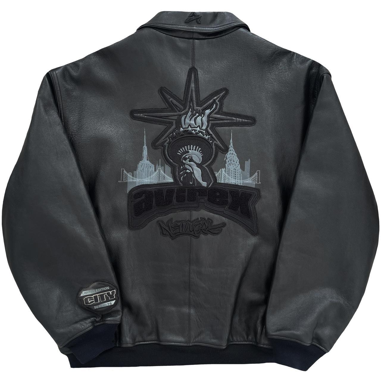 Avirex Leather Varsity Jacket