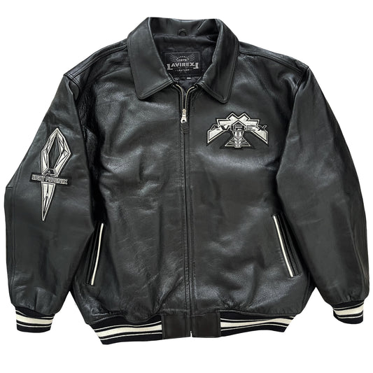 Avirex Leather Varsity Jacket