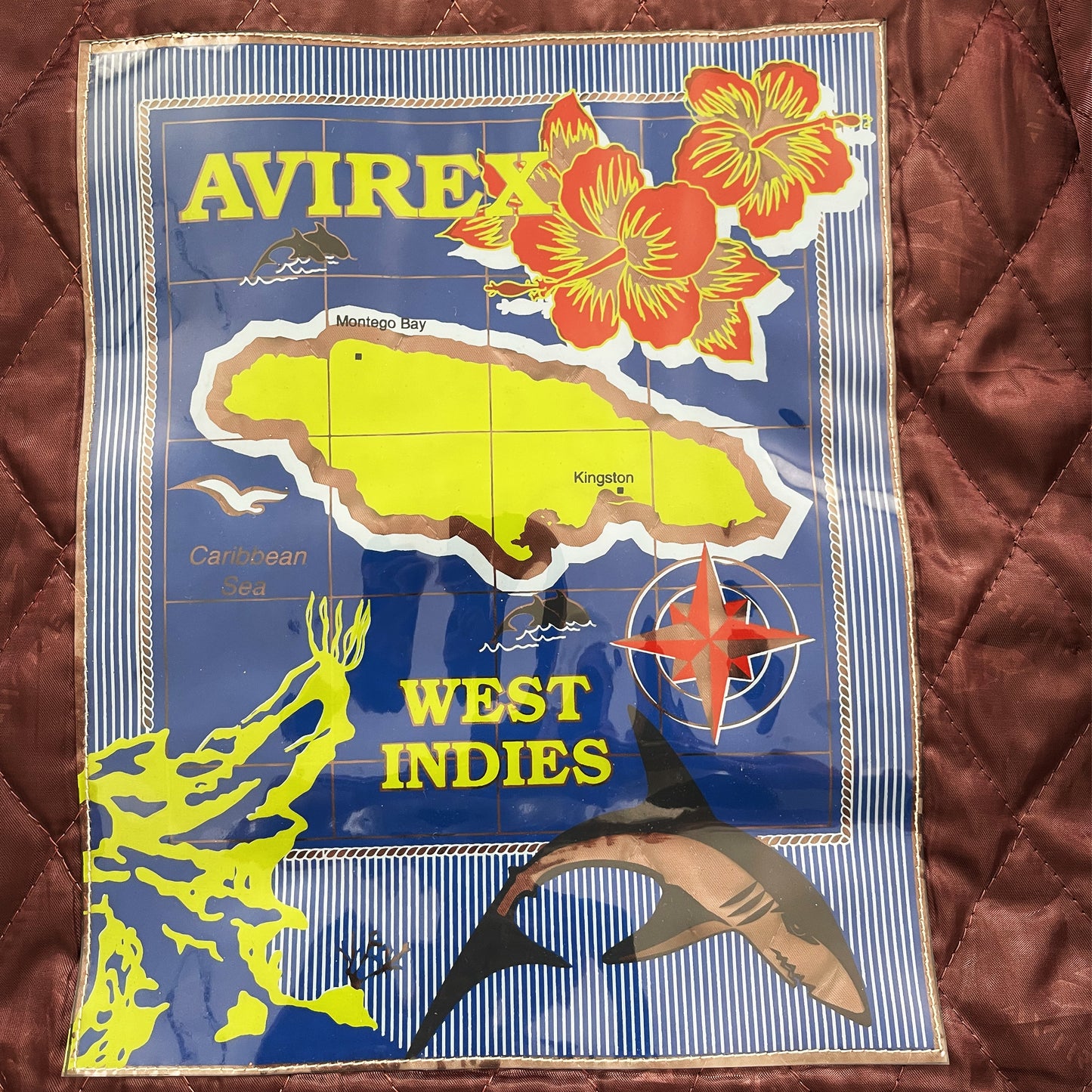 Avirex Leather Varsity Jacket