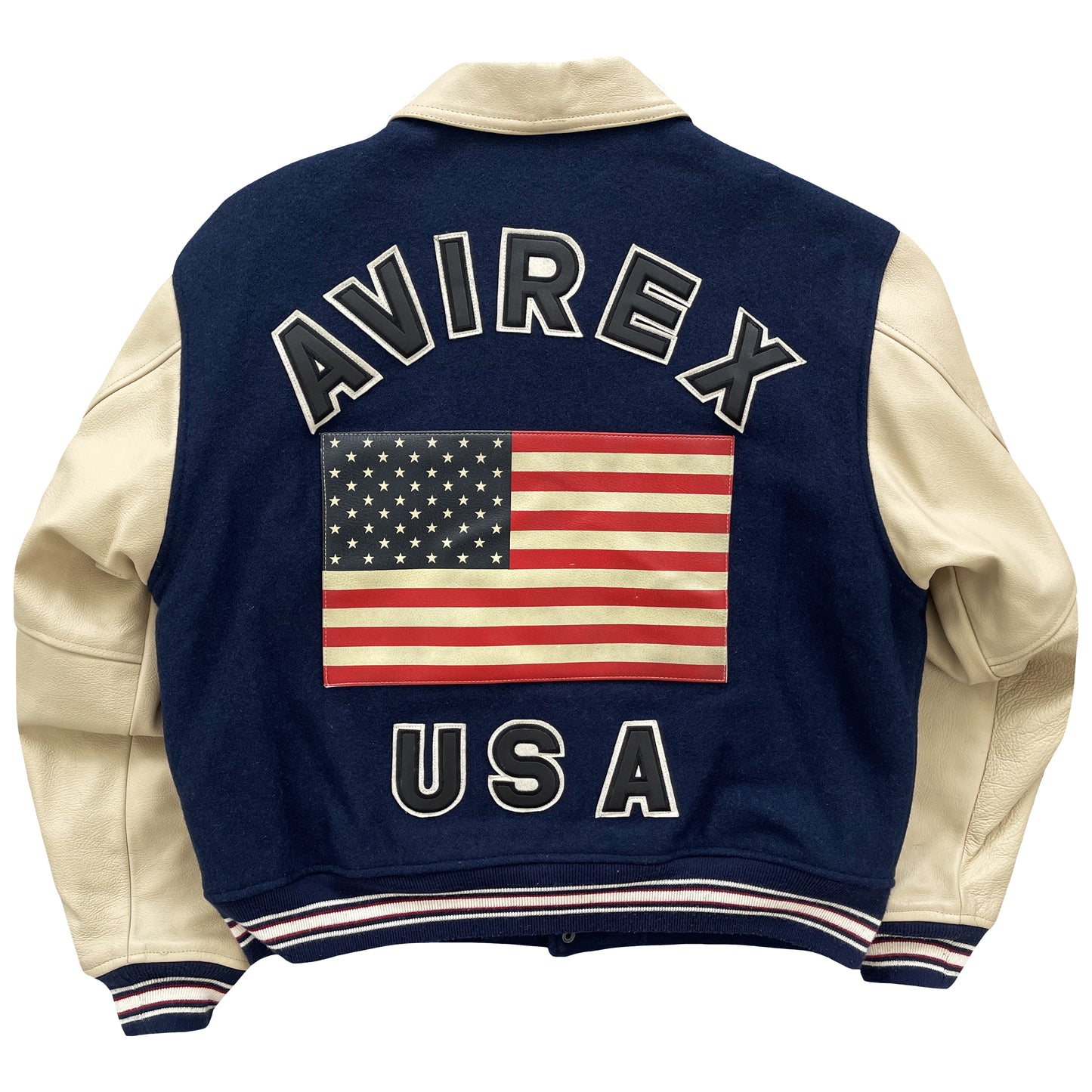 Avirex Leather Varsity Jacket