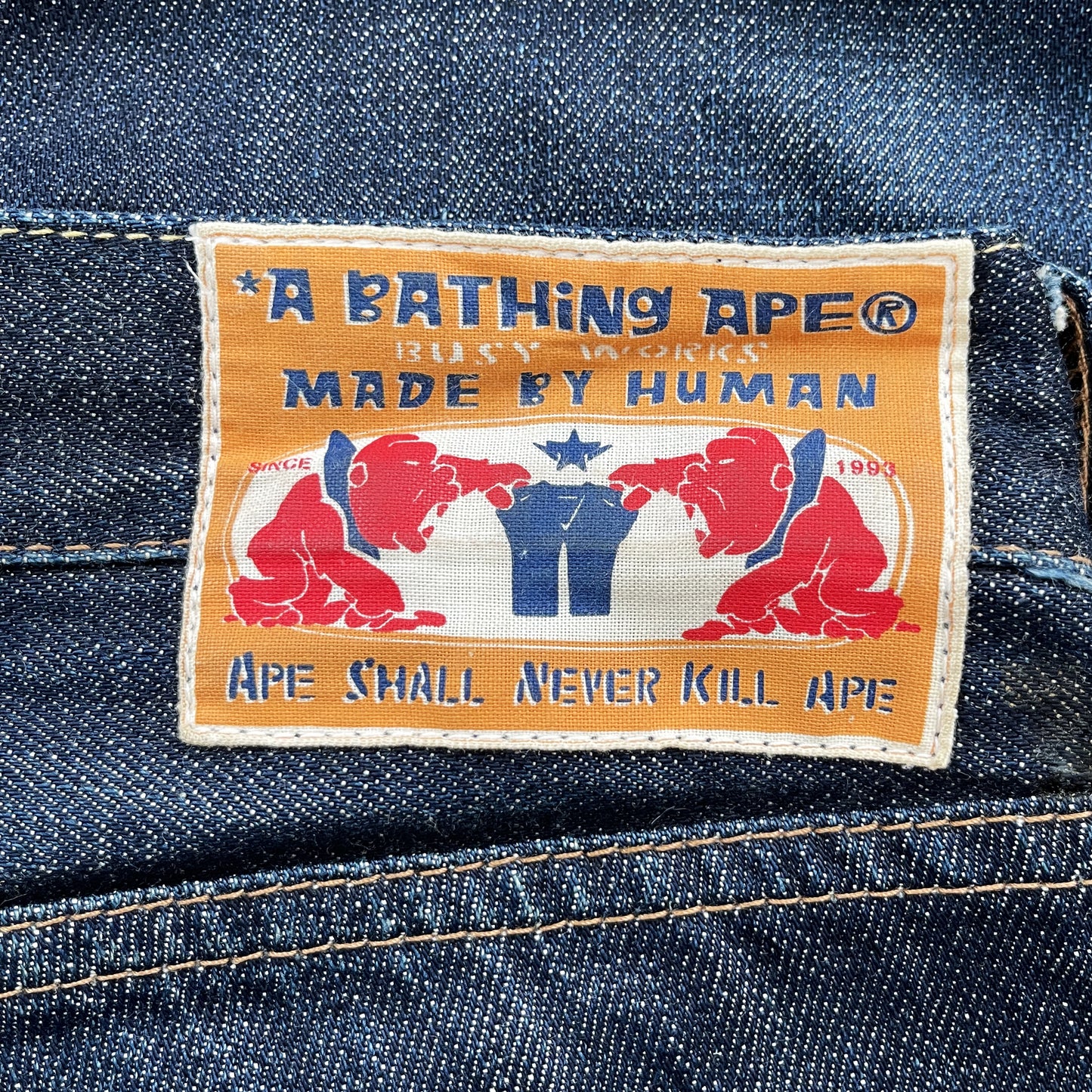 Bapesta Jeans