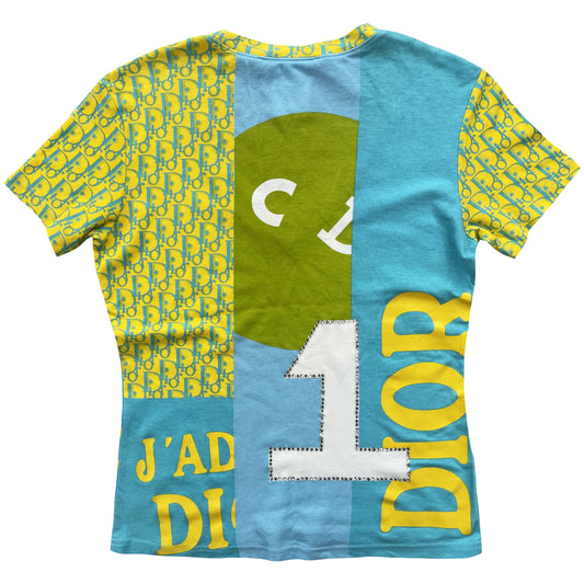 Christian Dior J'adore Dior Patchwork T-Shirt