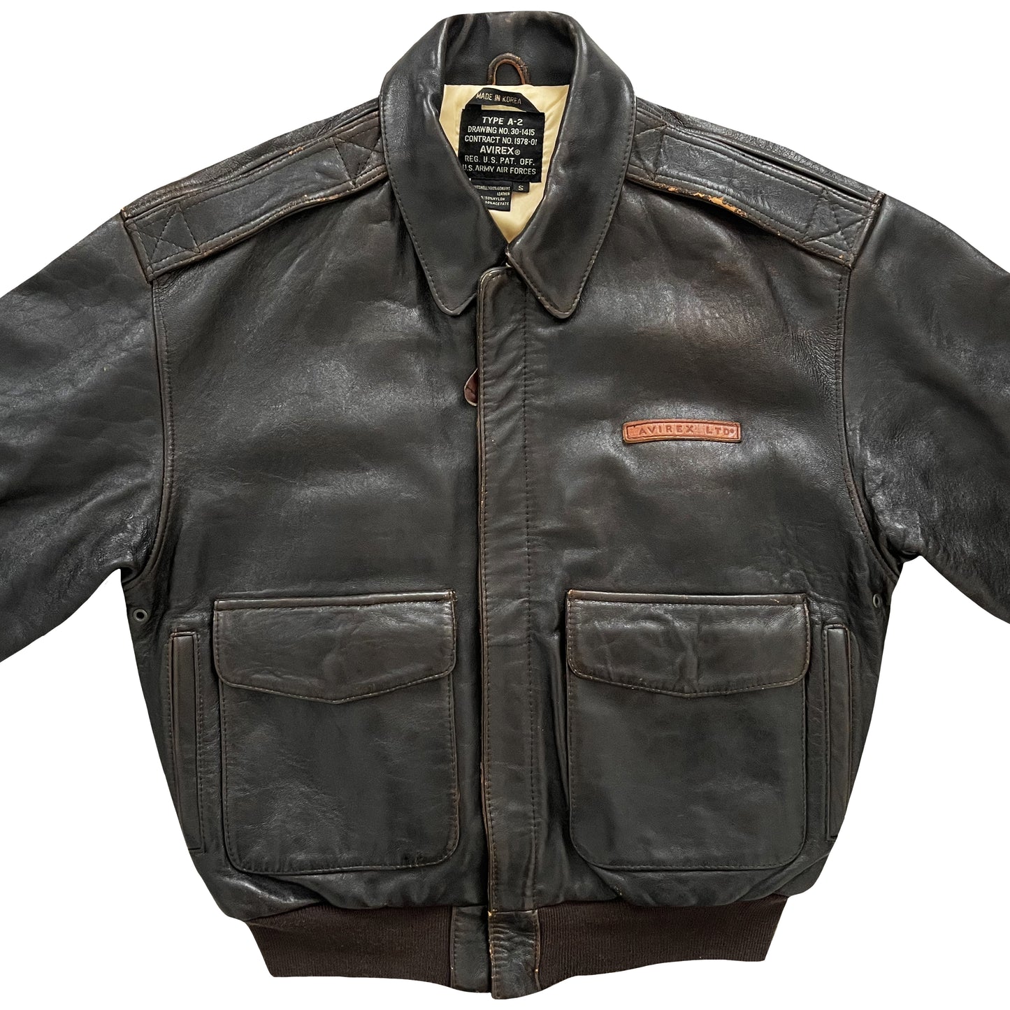 Avirex Leather Flight Jacket