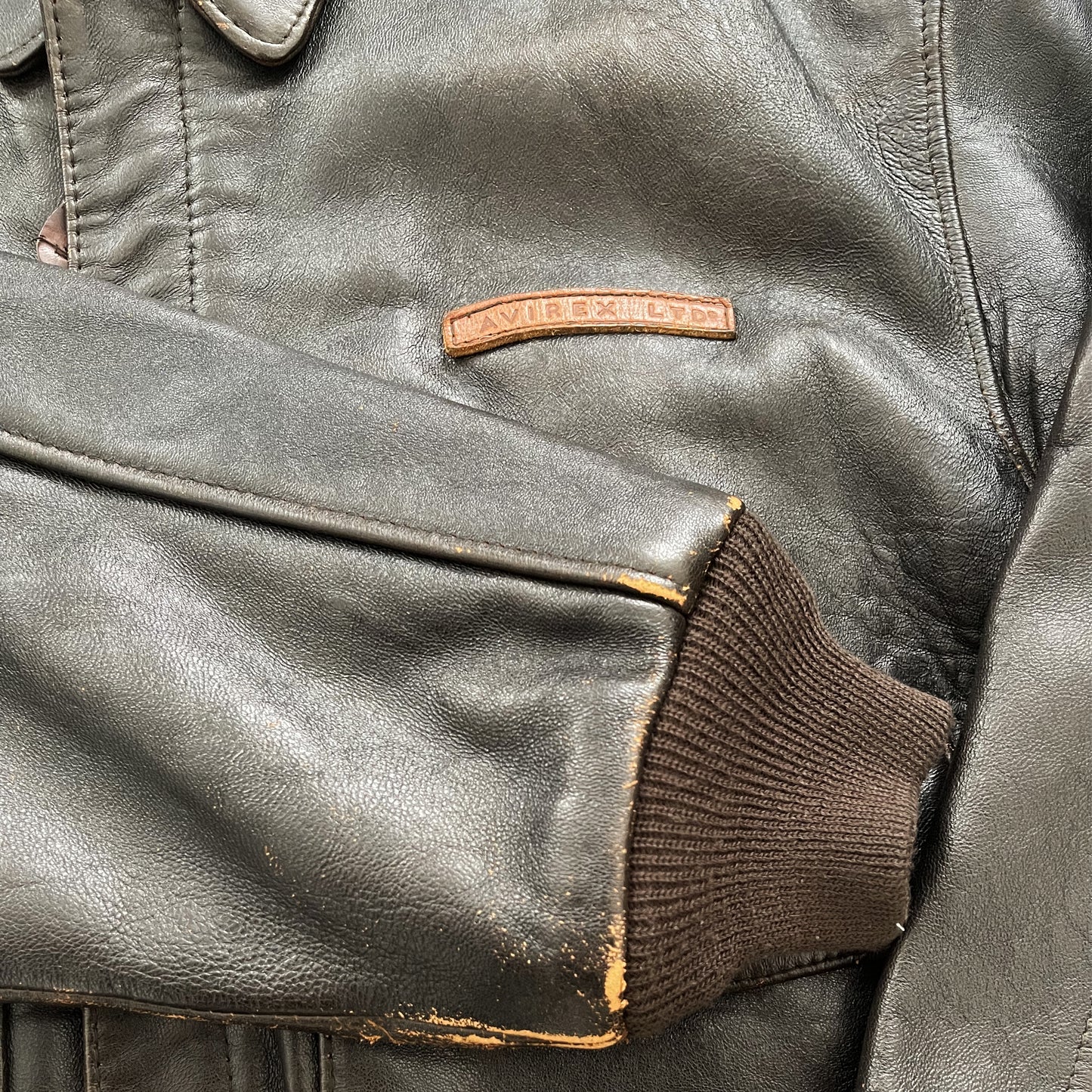Avirex Leather Flight Jacket