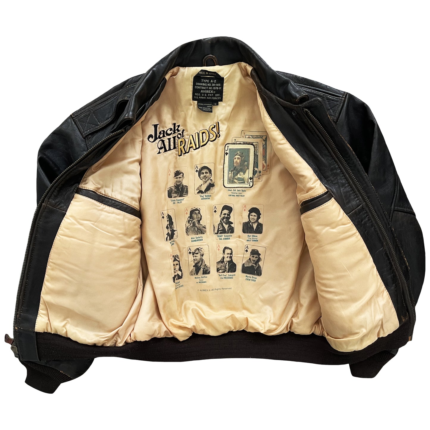 Avirex Leather Flight Jacket