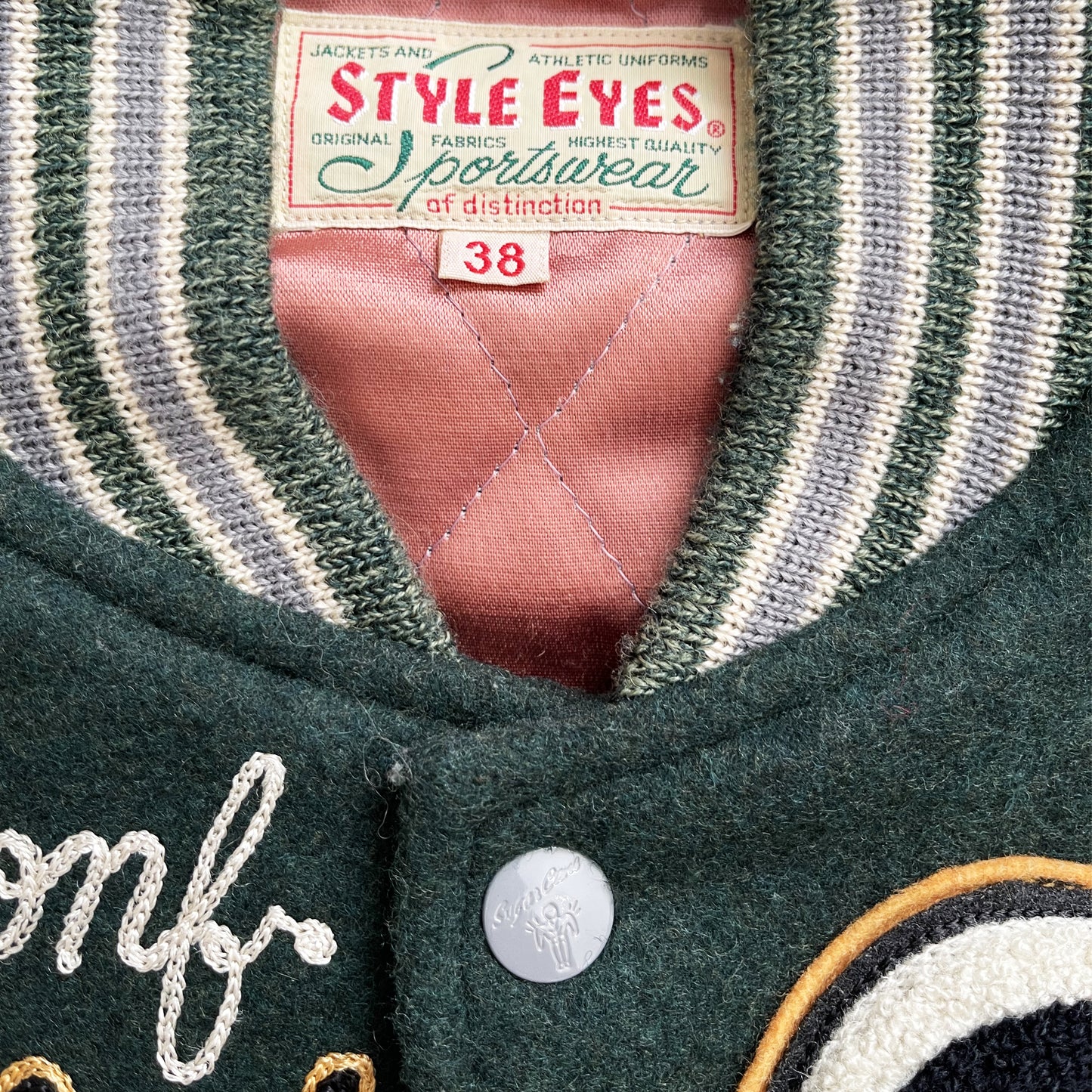 Style Eyes Varsity Jacket