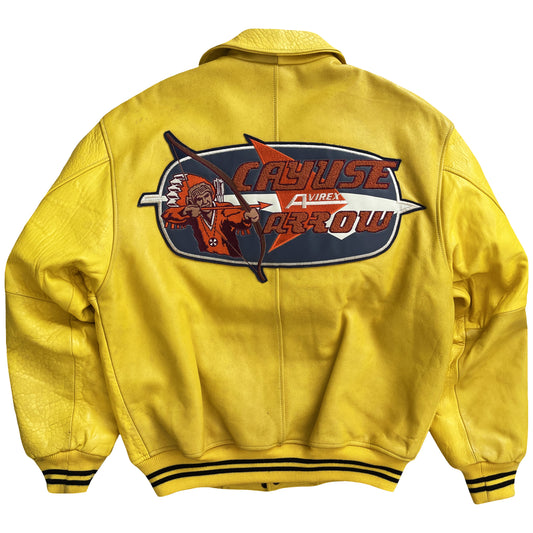 Avirex Leather Varsity Jacket