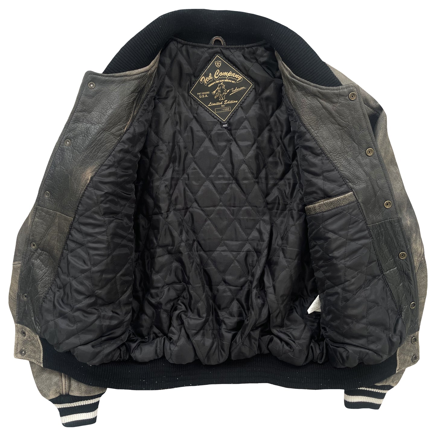 Tedman's Leather Varsity Jacket