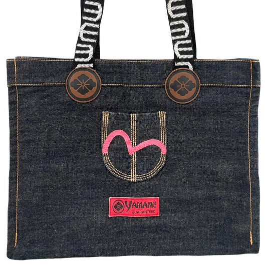 Evisu Denim Tote Bag