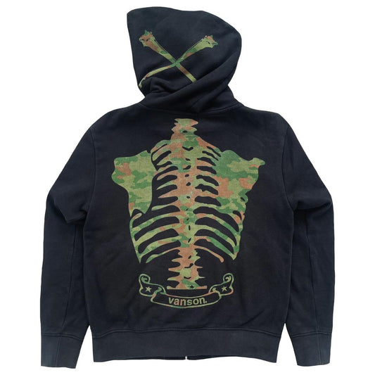 Vanson Skeleton Hoodie