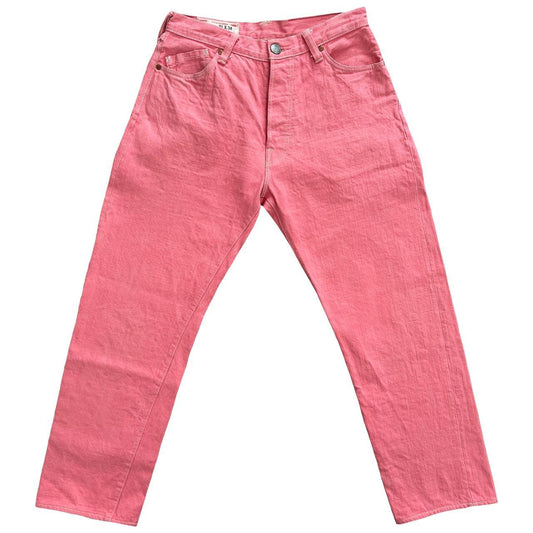 Evisu Yamane Selvedge Pink Jeans