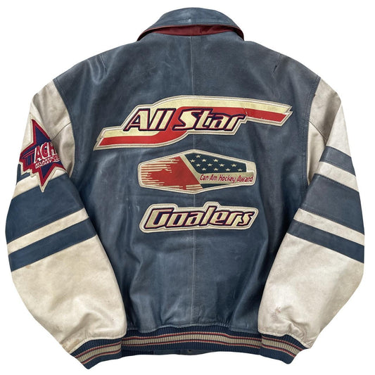 Avirex Leather Varsity Jacket