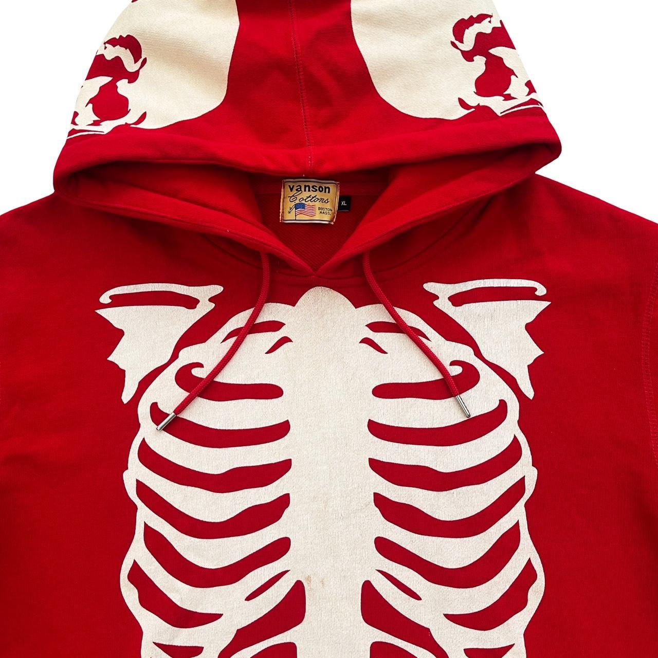 Vanson Skeleton Hoodie