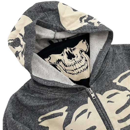 Vanson Skeleton Hoodie
