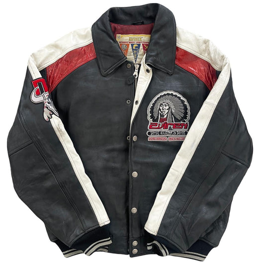 Avirex Leather Varsity Jacket