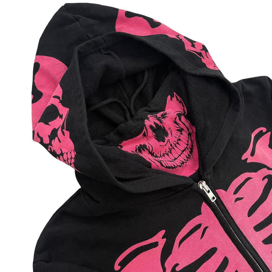 Vanson Skeleton Hoodie