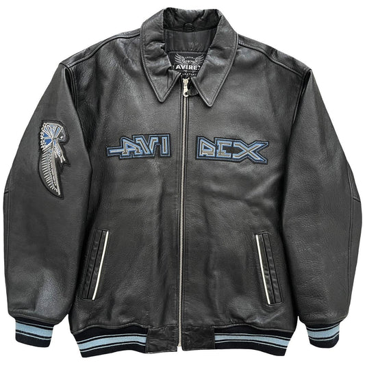 Avirex Leather Varsity Jacket